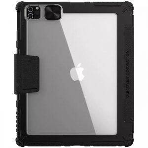 کیف نیلکین مدل Bumper Leather تبلت اپل iPad Pro 12.9 2020 / 2021 / 2022 مشکی
