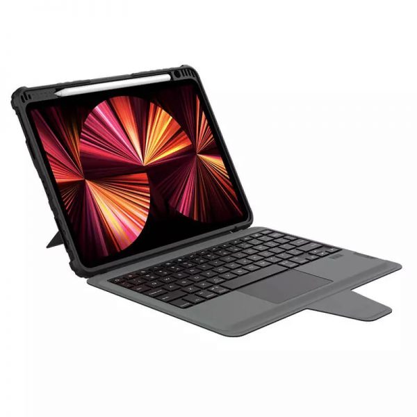 کیف کیبورد دار نیلکین مدل Bumper Combo Keyboard تبلت اپل iPad Air 5 2022 / iPad Air 4 2020
