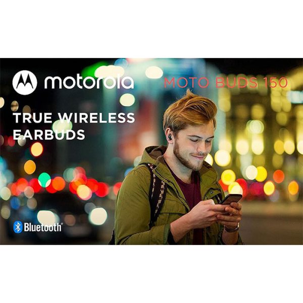 هدفون بیسیم موتورولا مدل Moto Buds 150 مشکی