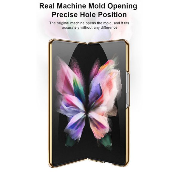 قاب مدل Lux-2FoldL4 گوشی سامسونگ Galaxy Z Fold 4 ( دوطرفه ) مشکی