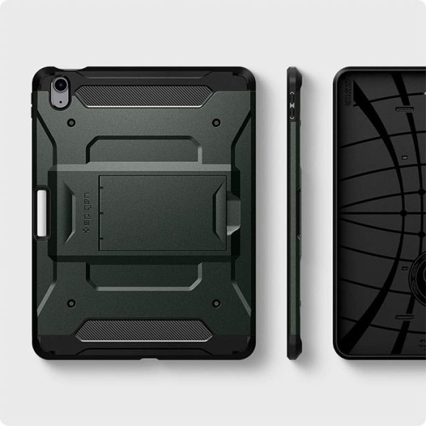 کاور اسپیگن Tough Armor Pro تبلت اپل iPad Air 10.9 inch 2022 / 2020 سبز