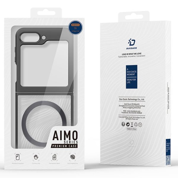 جعبه قاب دوکس دوکیس مدل Aimo Mag گوشی سامسونگ گلکسی Z Flip5