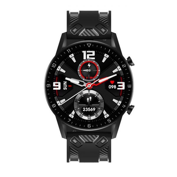 بند مدل CarbonFiber20-36 ساعت سامسونگ Galaxy Watch 6 40mm / 44mm / Watch 6 Classic 43mm / 47mm مشکی