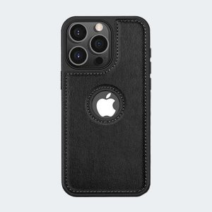 کاور چرمی گوشی اپل iphone 15 Pro Max ساخت شرکت LOHASIC
