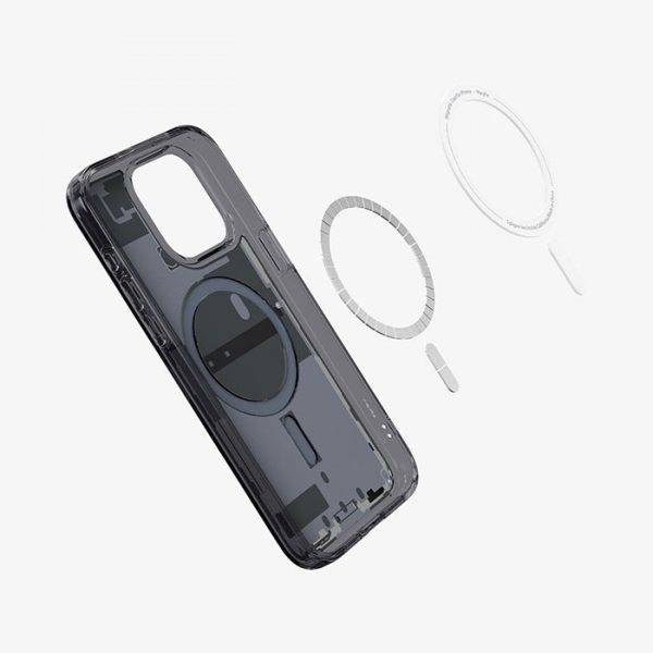 قاب اسپیگن Ultra Hybrid Zero One گوشی اپل iphone15 pro max مشکی