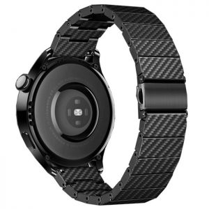 بند مدل Lux-Carbonfiber26 ساعت سامسونگ Galaxy Watch 6 40mm / 44mm / Watch 6 Classic 43mm / 47mm