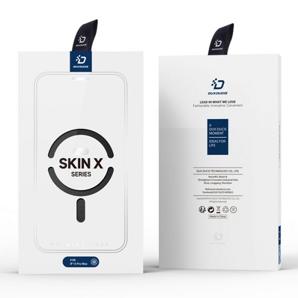 جعبه کیف دوکس دوکیس Skin X گوشی آیفون 15 پرو مکس