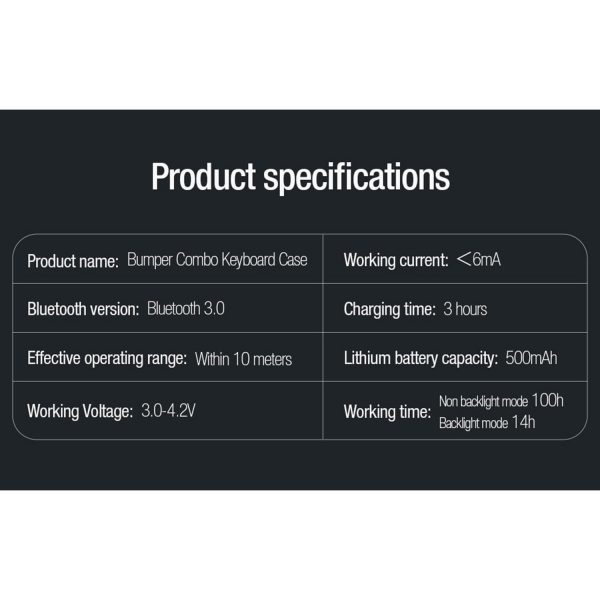 کیف کیبورددار نیلکین Bumper Combo Backlit تبلت اپل iPad Pro 12.9