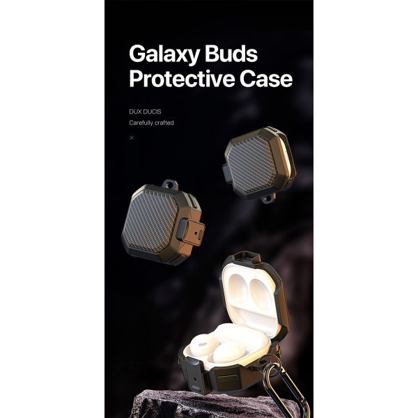 قاب دوکس دوکیس SECF هدفون سامسونگ Galaxy Buds2 Pro مشکی