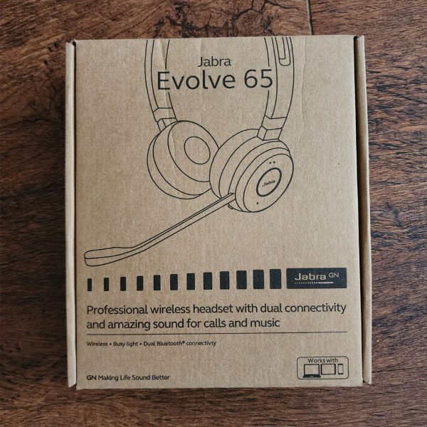 جعبه هدست بی سیم جبرا مدل Evolve 65