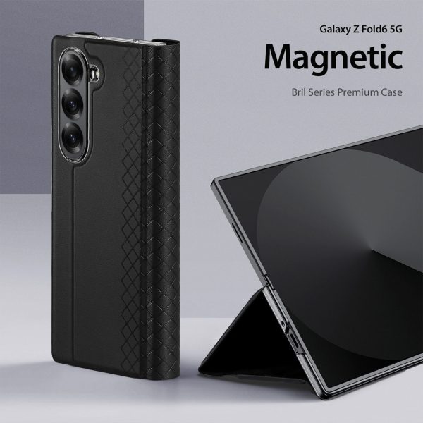 کیف دوکس دوکیس مدل Bril گوشی سامسونگ Galaxy Z Fold 6 مشکی