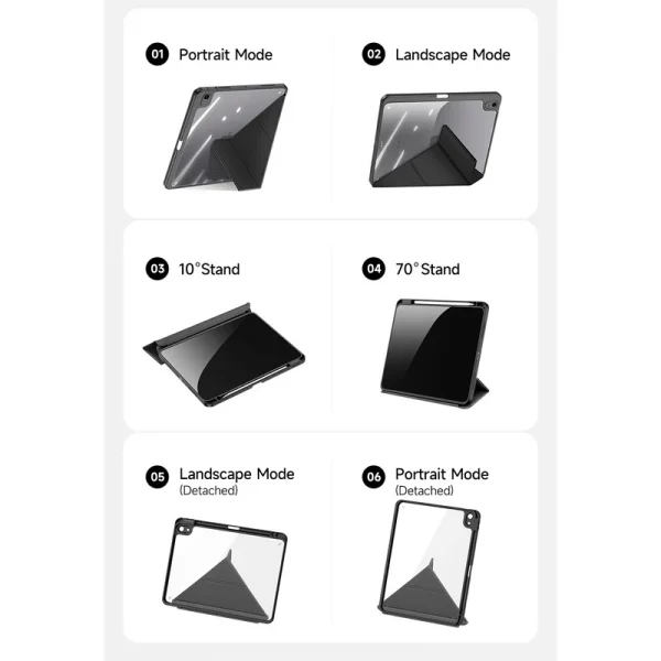 کیف دوکس دوکیس Magi تبلت اپل iPad Air 11 / iPad Air 4/5 مشکی