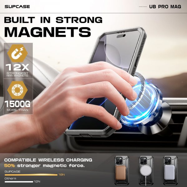 کاور ساپ کیس Unicorn Beetle PRO MAG Rugged گوشی اپل iPhone 16 Pro Max