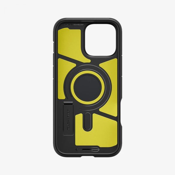 کاور اسپیگن مدل Tough Armor AI گوشی اپل iPhone 16 Pro Max مشکی