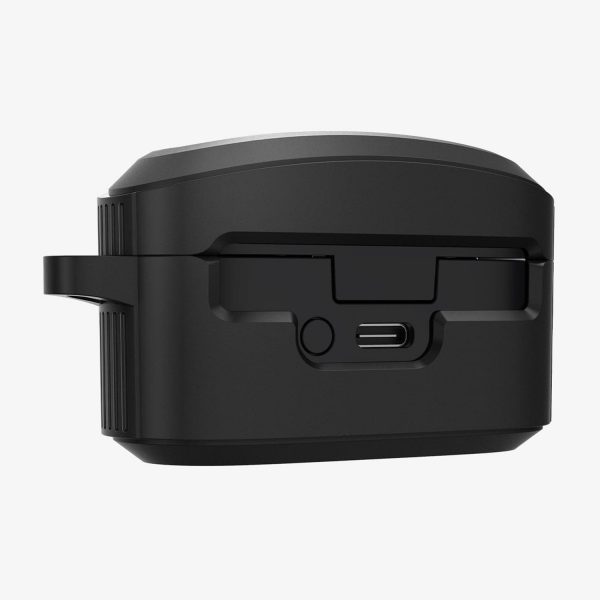 کاور اسپیگن مدل Rugged Armor کیس هدفون سونی WF-1000XM5 مشکی