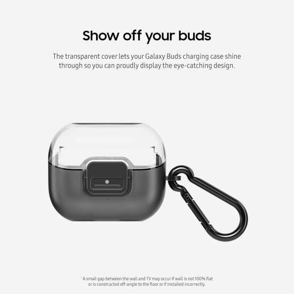 کاور اصلی سامسونگ مدل Clip مناسب برای هدفون سامسونگ Galaxy Buds3 Pro / Buds 3 مشکی