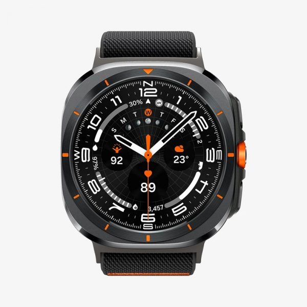بند اسپیگن مدل Lite Fit ساعت سامسونگ Galaxy Watch Ultra 47mm مشکی
