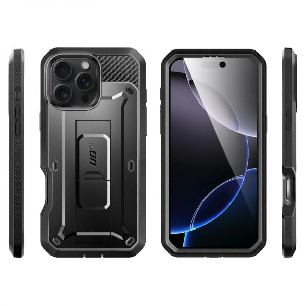 کاور 360 درجه ساپ کیس مدل Unicorn Beetle PRO Rugged گوشی پل iPhone 16 Pro Max