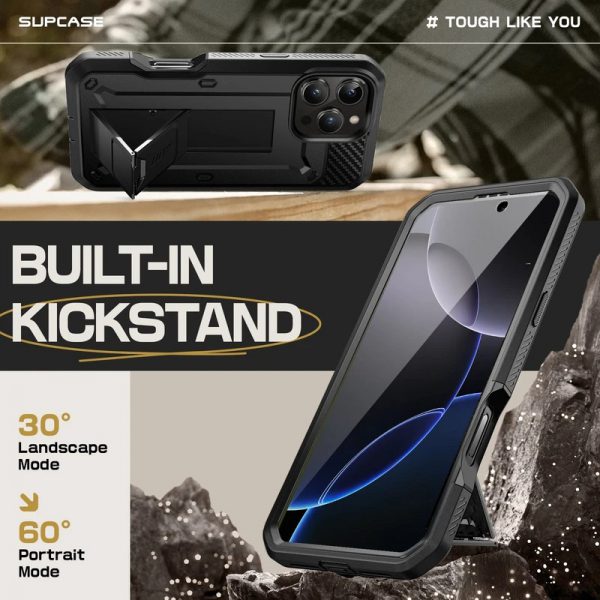 کاور 360 درجه ساپ کیس مدل Unicorn Beetle PRO Rugged گوشی پل iPhone 16 Pro Max