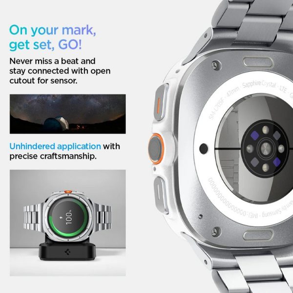 بند اسپیگن مدل Modern Fit 316L ساعت سامسونگ Galaxy Watch Ultra 47 mm