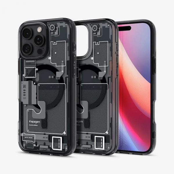 کاور اسپیگن مدل Ultra Hybrid Zero One گوشی اپل iphone 16 Pro Max