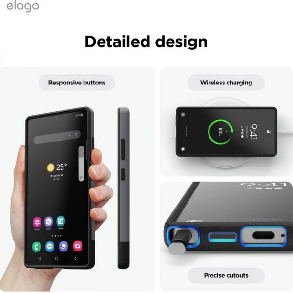 کاور الاگو مدل Magnetic Glide گوشی سامسونگ Galaxy S25 Ultra