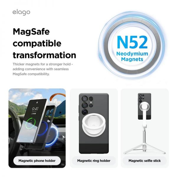 کاور الاگو مدل Magnetic Glide گوشی سامسونگ Galaxy S25 Ultra