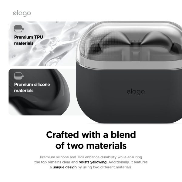 کاور الاگو مدل Duo-Hang کیس هدفون سامسونگ Galaxy Buds 3 Pro / Buds 3 - Image 3