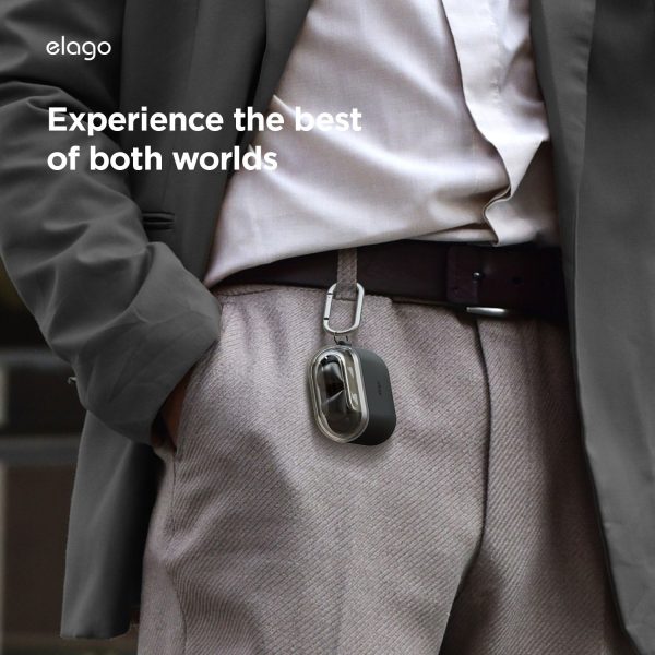 کاور الاگو مدل Duo-Hang کیس هدفون سامسونگ Galaxy Buds 3 Pro / Buds 3