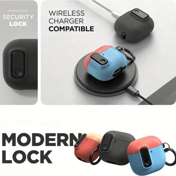 کاور مدل LUX-VRSAP4 کیس اپل AirPods 4 / AirPods 4 ANC