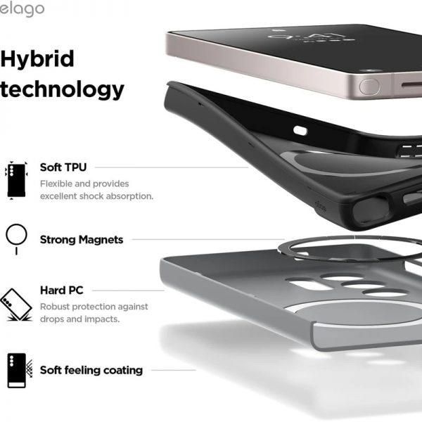 کاور الاگو مدل Magnetic Glide گوشی سامسونگ Galaxy S25 Ultra - Image 5