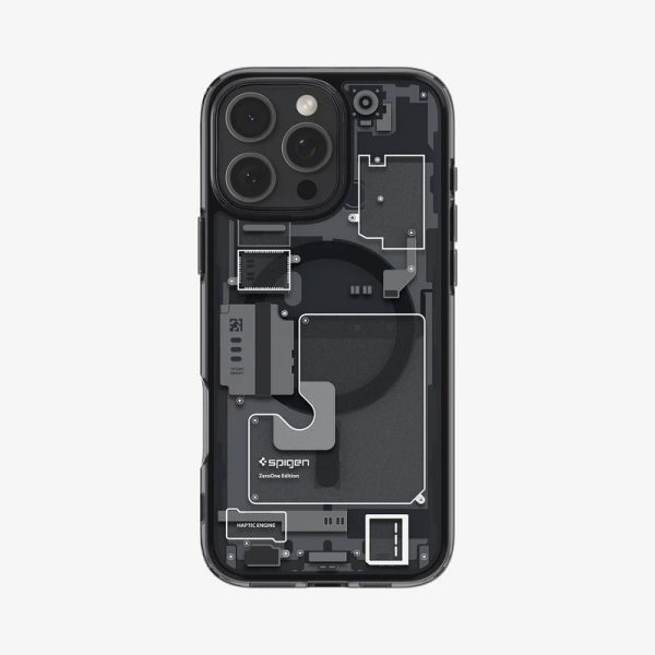 کاور اسپیگن مدل Ultra Hybrid Zero One گوشی اپل iphone 16 Pro Max