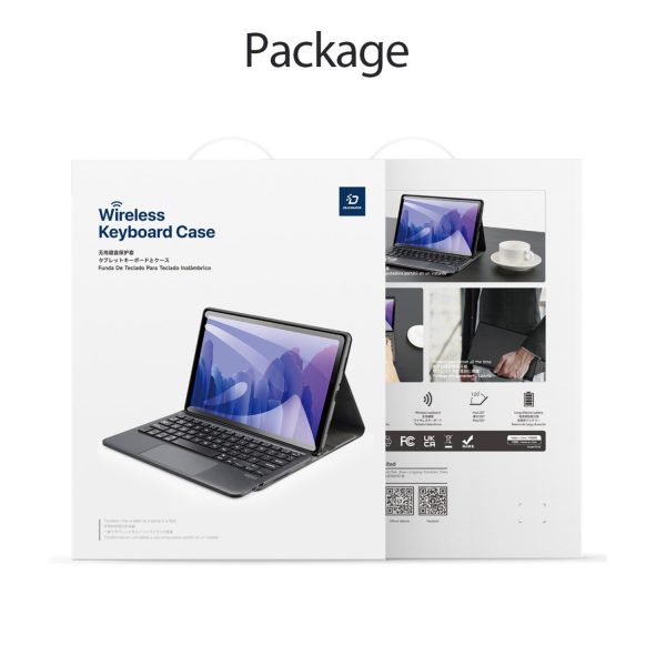 کیف کیبورد دار دوکس دوکیس مدل TK تبلت سامسونگ Galaxy Tab S10 FE / S9 FE (X510/X516B)/S9 (X710/X716B)