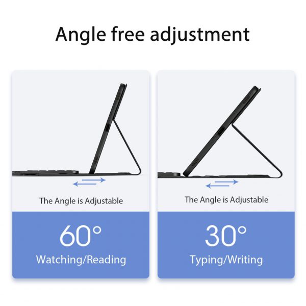 کیف کیبورد دار دوکس دوکیس مدل TK تبلت سامسونگ Galaxy Tab S10 FE / S9 FE (X510/X516B)/S9 (X710/X716B)