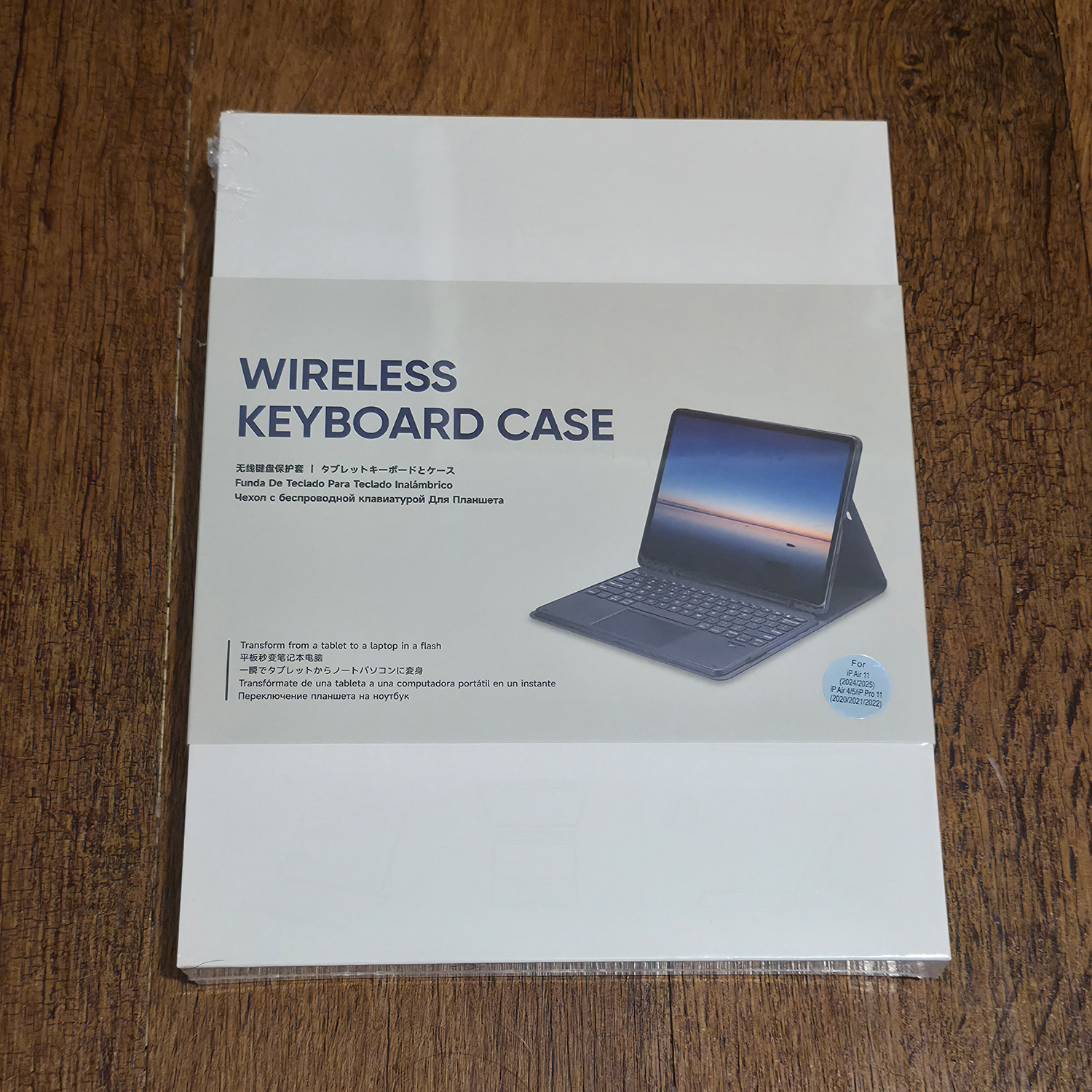 کیف کیبورد دار دوکس دوکیس مدل TK تبلت اپل iPad Air 11(2024/2025)/iPad Air 4/5/iPad Pro 11 (2020/2021/2022)