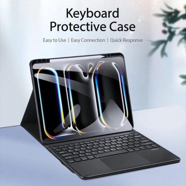 کیف کیبورد دار دوکس دوکیس مدل TK تبلت اپل iPad Pro 13 (2024)