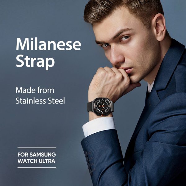 بند دوکس دوکیس مدل Milanese Pro ساعت سامسونگ Galaxy Watch Ultra 47mm (2025/2024)