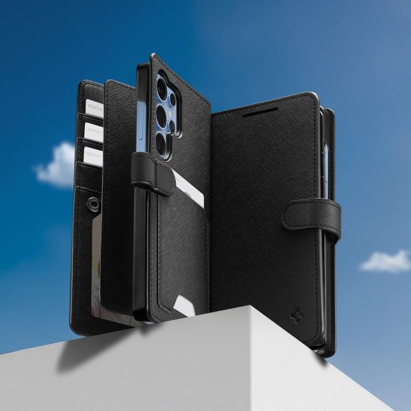 کیف اسپیگن مدل Wallet S Plus گوشی سامسونگ Galaxy S25 Ultra