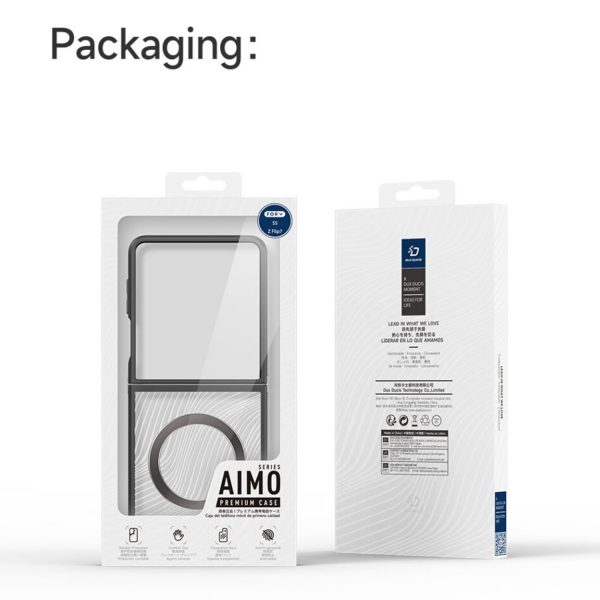 کاور دوکس دوکیس مدل Aimo Mag گوشی سامسونگ Galaxy Z Flip 7