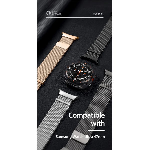 بند دوکس دوکیس مدل Milanese Pro ساعت سامسونگ Galaxy Watch Ultra 47mm (2025/2024)