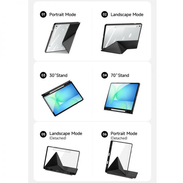 کیف دوکس دوسیس مدل Magi تبلت سامسونگ Galaxy Tab S10 FE Plus-13.1 inch