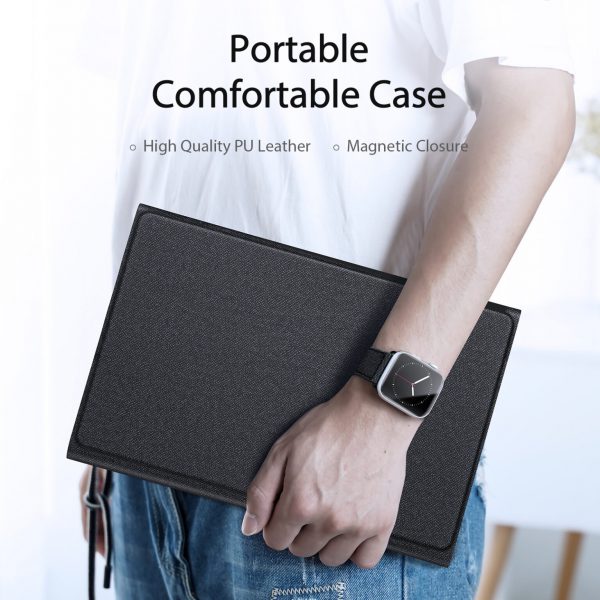 کیف کیبورد دار دوکس دوکیس مدل TK تبلت اپل iPad Air 11(2024/2025)/iPad Air 4/5/iPad Pro 11 (2020/2021/2022)