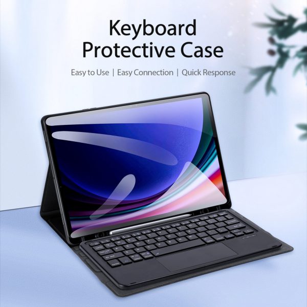 کیف کیبورد دار دوکس دوکیس مدل TK تبلت سامسونگ Galaxy Tab S10 FE / S9 FE (X510/X516B)/S9 (X710/X716B)
