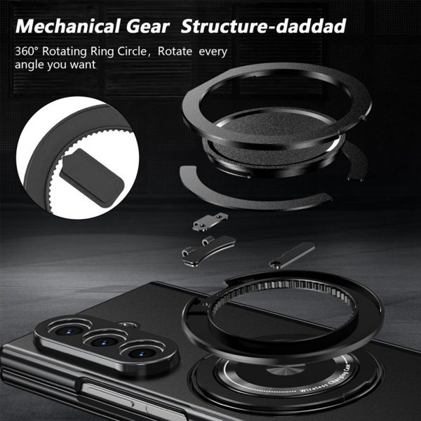 کاور مدل LuxFold7Ring گوشی سامسونگ Galaxy Z Fold 7