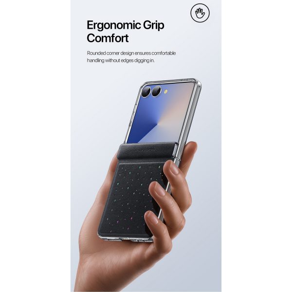 کاور دوکس دوکیس مدل STEX گوشی سامسونگ Galaxy Z Flip 7