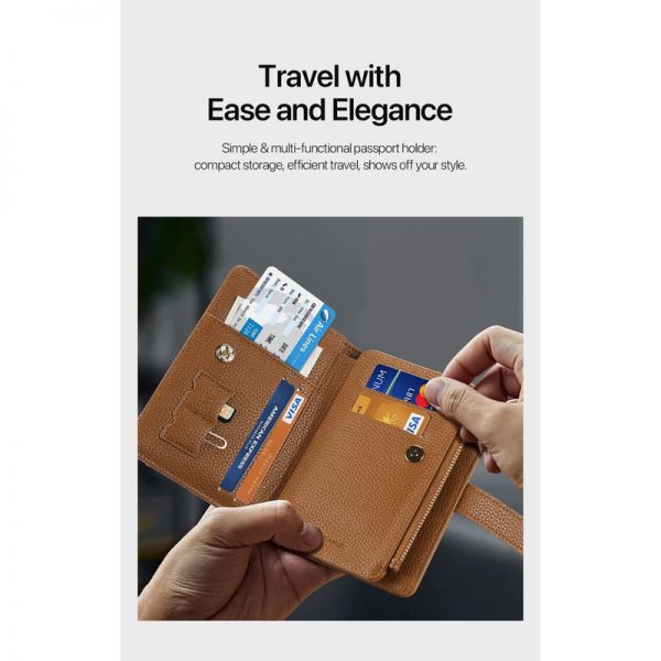 کیف پول سفری دوکس دوکیس مدل Passport Holder