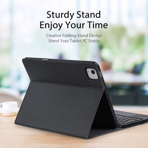 کیف کیبورد دار دوکس دوکیس مدل TK تبلت اپل iPad Air 11(2024/2025)/iPad Air 4/5/iPad Pro 11 (2020/2021/2022)
