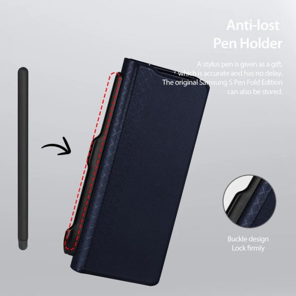 کیف دوکس دوکیس مدل Bril-Pen گوشی سامسونگ Galaxy Z Fold 7