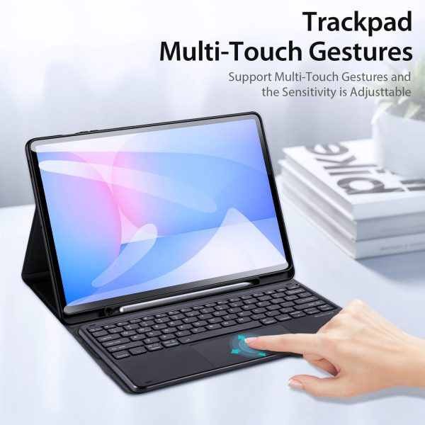 کیف کیبورد دار دوکس دوکیس مدل TK تبلت سامسونگ Galaxy Tab S10 FE Plus-13.1 inch