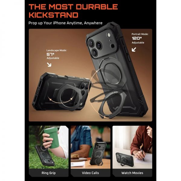 کاور ساپ کیس مدل UB GRIP PRO گوشی اپل iPhone 17 Pro Max